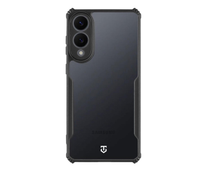 Etui / obudowa na smartfona Tactical Quantum Stealth Kryt pro Samsung Galaxy S25 Edge Clear/Black